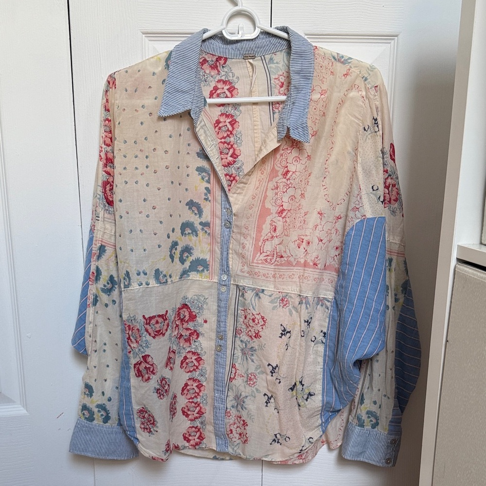 Free People Button Down